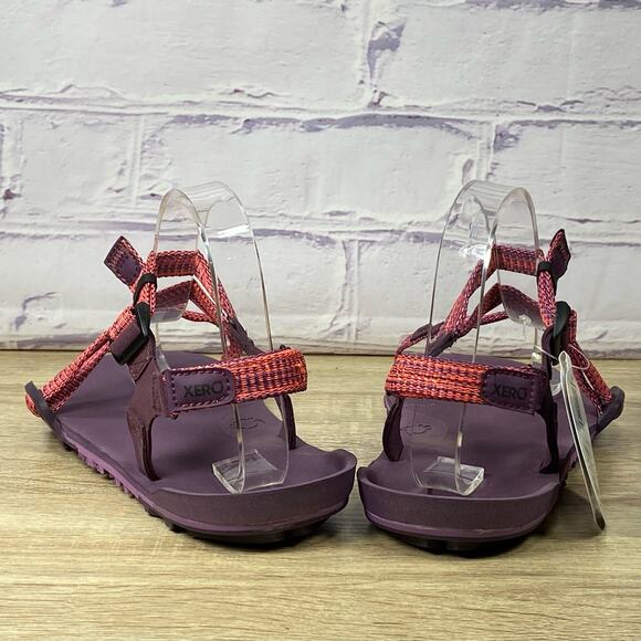 Xero Shoes Z-Trail EV Sandals Women's Size 8 Magenta Barefoot Trail Hiking - Picture 4 of 8